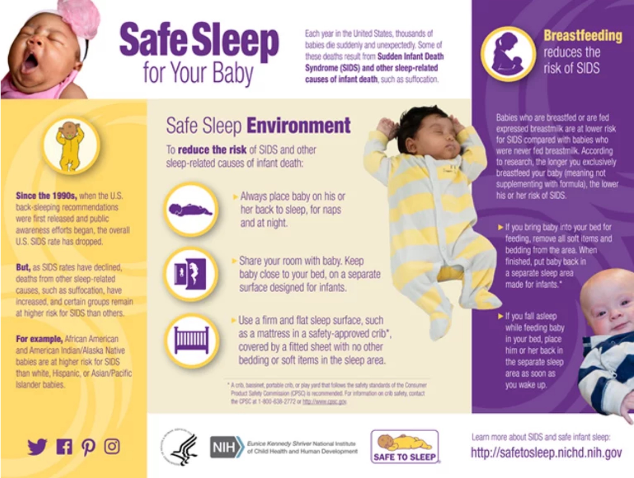 Safe Sleep For Your Baby