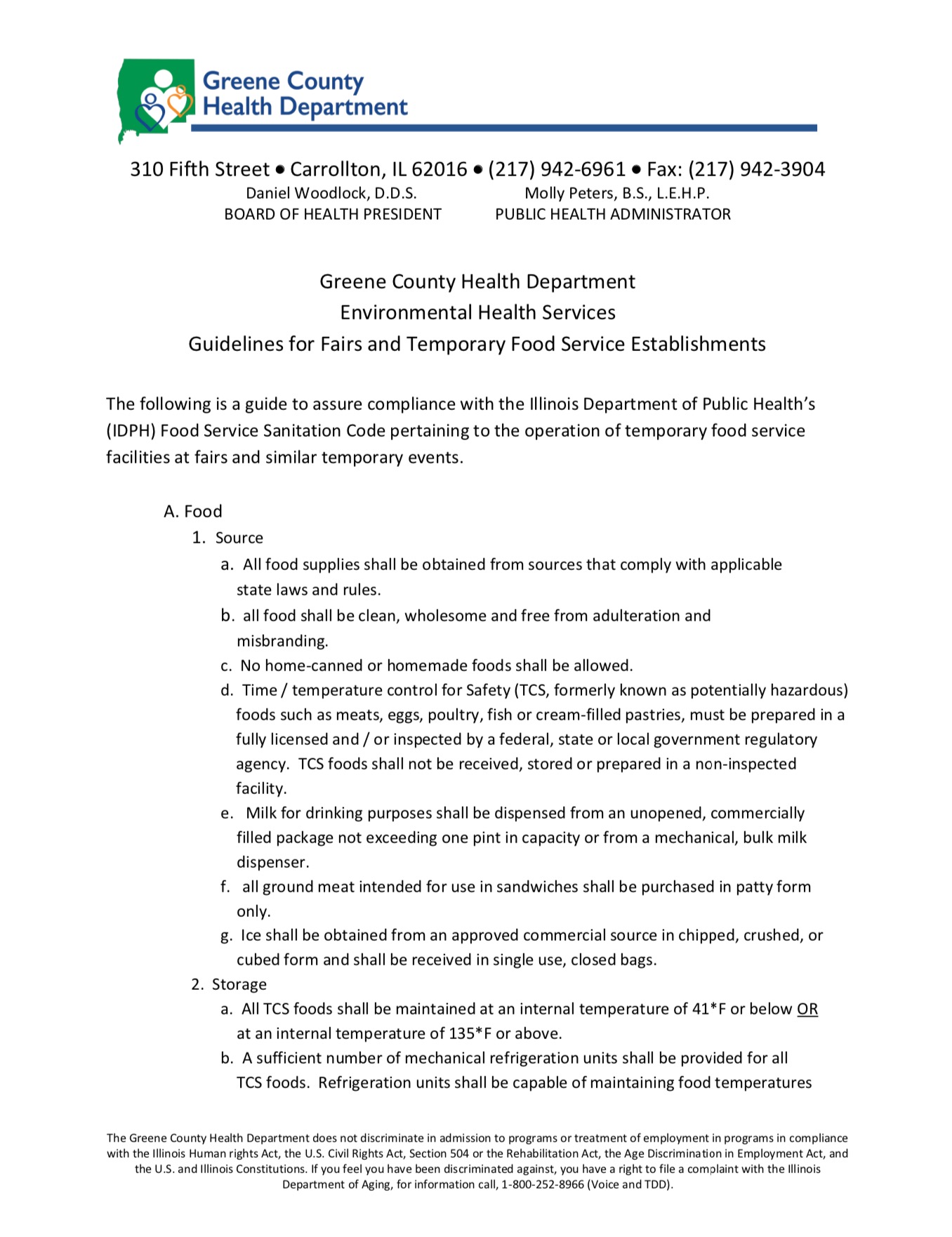 Greene County Temp-Food-Guidelines 1